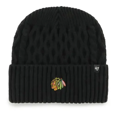 Chicago Blackhawks zimní čepice Drumcliffe 47 CUFF KNIT Black