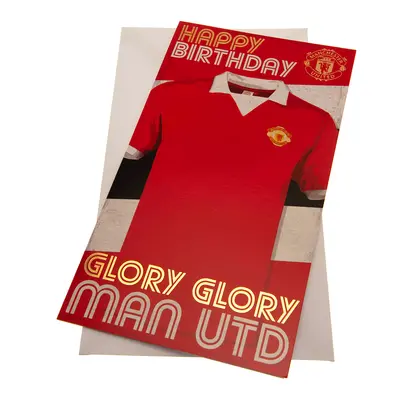 Manchester United narozeninové přání Retro - Hope you have a great day!