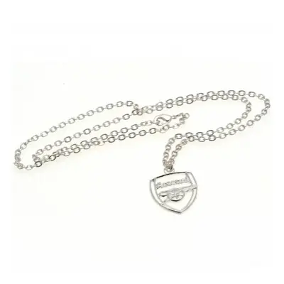 FC Arsenal řetízek na krk s přívěškem Silver Plated Pendant & Chain CR