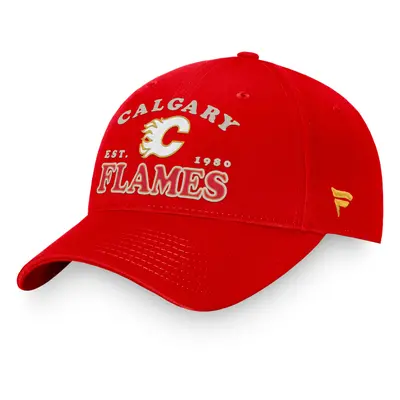 Calgary Flames čepice baseballová kšiltovka Heritage Unstructured Adjustable