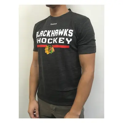 Chicago Blackhawks pánské tričko Locker Room 2016 black