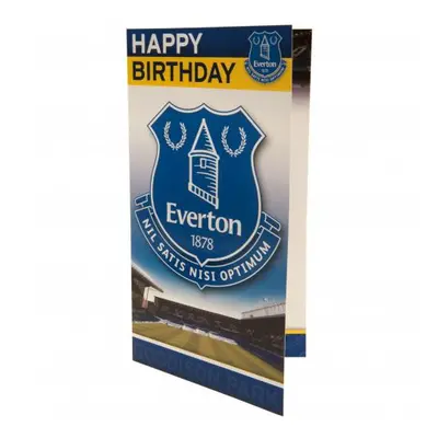 FC Everton narozeninové přání Birthday Card