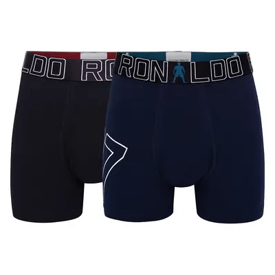 Cristiano Ronaldo dětské boxerky 2pack CR7 black-navy