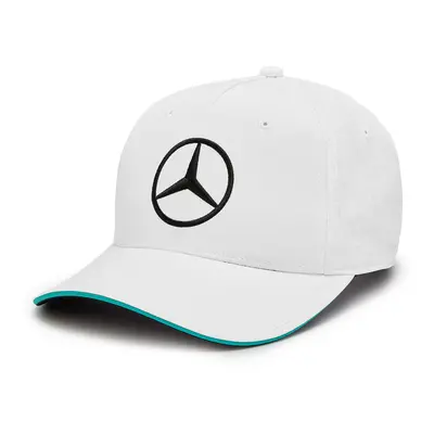 Mercedes AMG Petronas čepice baseballová kšiltovka Driver White F1 Team 2024