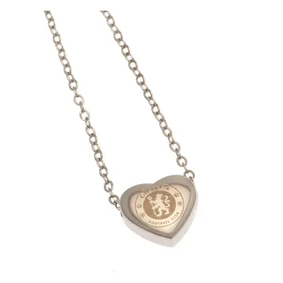 FC Chelsea přívěšek na krk Stainless Steel Heart Necklace