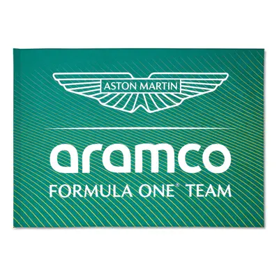 Aston Martin vlajka Logo green F1 Team 2024