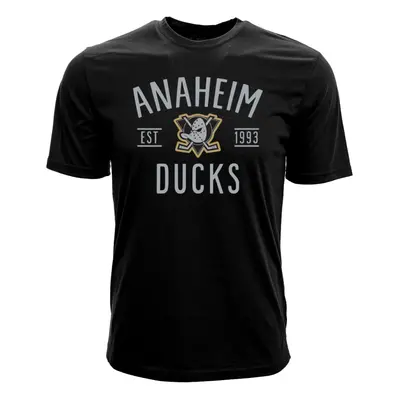 Anaheim Ducks pánské tričko black Overtime Tee