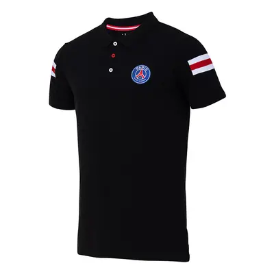 Paris Saint Germain pánské polo tričko Sleeve Stripe black