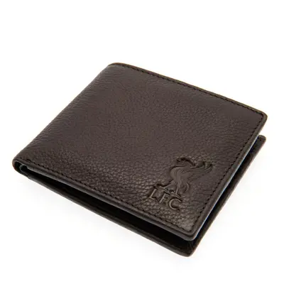 FC Liverpool peněženka brown leather wallet