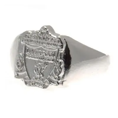 FC Liverpool prsten Silver Plated Crest Medium