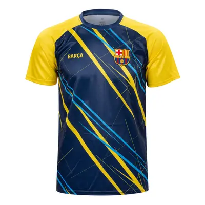 FC Barcelona dětský fotbalový dres Lined yellow