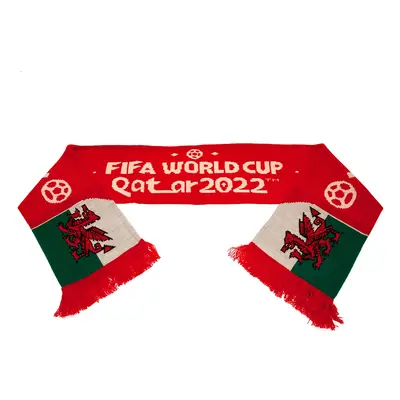 Fotbalové reprezentace zimní šála 2022 Wales Scarf