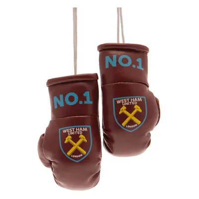 West Ham United mini boxerské rukavice No.1 text