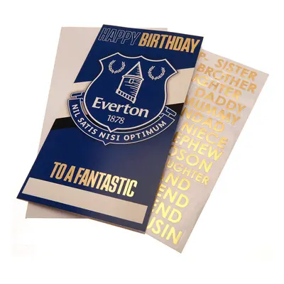 FC Everton narozeninové přání Have an amazing Birthday