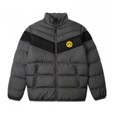 Borussia Dortmund pánská zimní bunda Padded grey