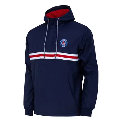 Paris Saint Germain pánská bunda s kapucí Wind blue