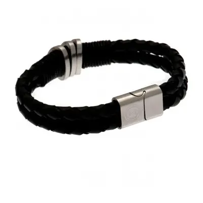 FC Celtic kožený náramek Leather Bracelet