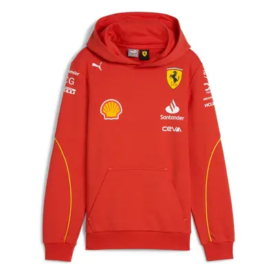 Ferrari dětská mikina s kapucí Driver Hoody red F1 Team 2024