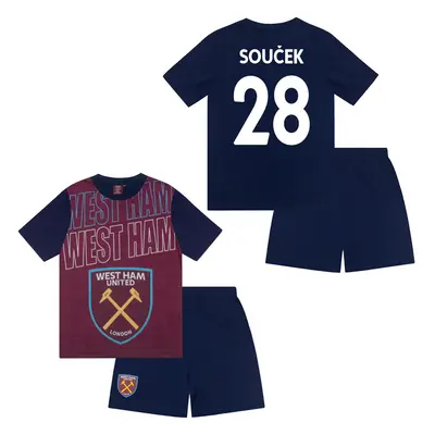 West Ham United dětské pyžamo Text Souček