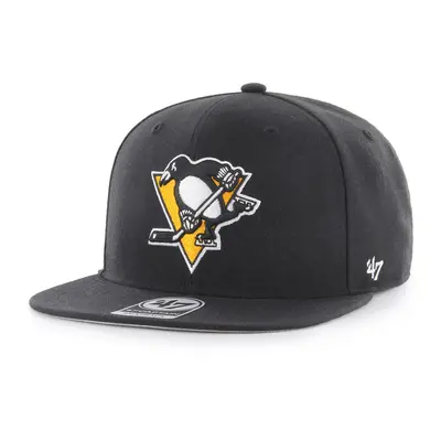 Pittsburgh Penguins čepice flat kšiltovka No Shot 47 CAPTAIN NHL black