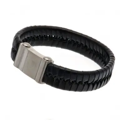 FC Arsenal kožený náramek Single Plait Leather Bracelet