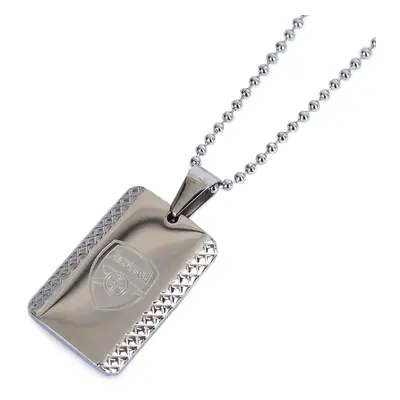 FC Arsenal řetízek na krk se psí známkou Patterned Dog Tag & Chain