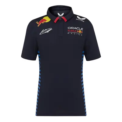 Red Bull Racing dětské polo tričko Driver Max Verstappen blue F1 Team 2024