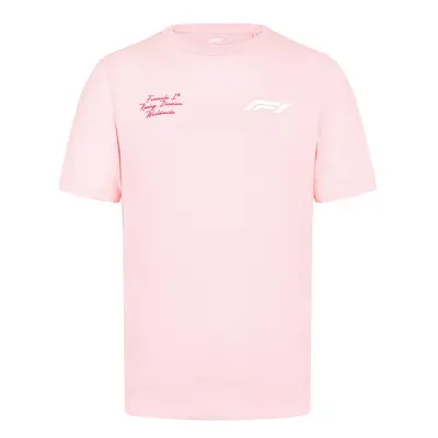 Formule 1 pánské tričko RDW Primrose Pink F1 2024