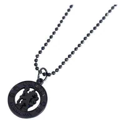 FC Chelsea přívěšek na krk Black Plated Pendant & Chain