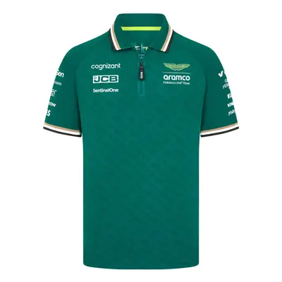 Aston Martin pánské polo tričko green F1 Team 2024