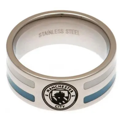 Manchester City prsten Colour Stripe Ring Small