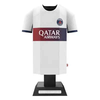 Paris Saint Germain 3D kovový model Away Jersey 2023/24 Kit