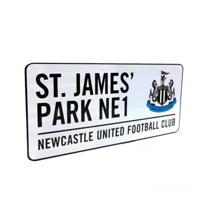 Newcastle United cedule na zeď Street Sign