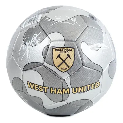 West Ham United fotbalový míč Camo Sig