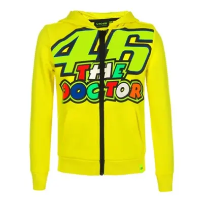 Valentino Rossi dětská mikina s kapucí yellow Classic The Doctor 2019