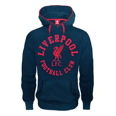 FC Liverpool pánská mikina s kapucí SLab OTH navy