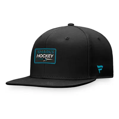 San Jose Sharks čepice flat kšiltovka Authentic Pro Prime Flat Brim Snapback black