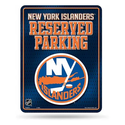 New York Islanders cedule na zeď Auto Reserved Parking