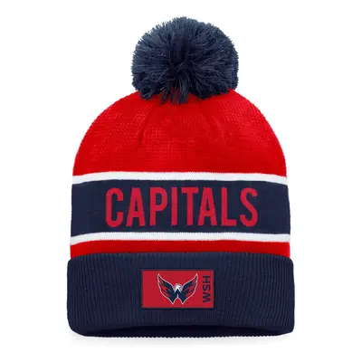 Washington Capitals zimní čepice Navy-Athletic Red