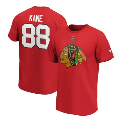 Chicago Blackhawks pánské tričko Patrick Kane Iconic Name & Number Graphic