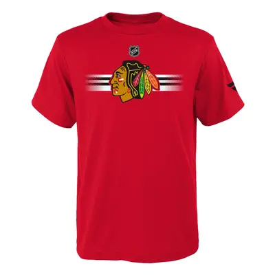 Chicago Blackhawks dětské tričko Apro Logo Ss Ctn Tee red