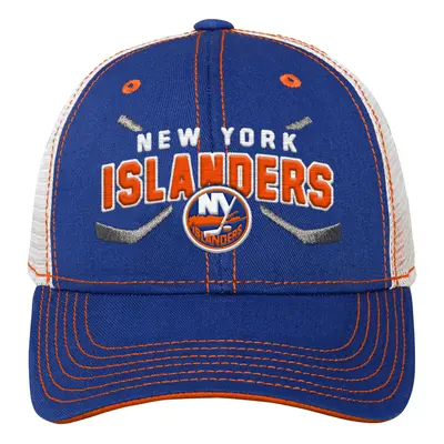 New York Islanders dětská čepice baseballová kšiltovka Core Lockup Trucker Snapback