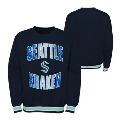 Seattle Kraken dětská mikina Classic Blueliner Crew Neck