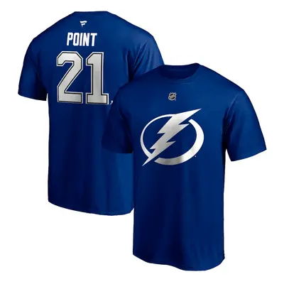 Tampa Bay Lightning pánské tričko Brayden Point #21 Authentic Stack Name & Number