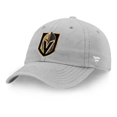 Vegas Golden Knights čepice baseballová kšiltovka NHL Core Grey Curved Unstructured Strapback Ca