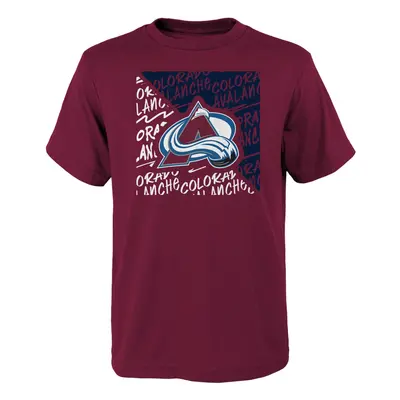 Colorado Avalanche dětské tričko Divide Ss Ctn Tee