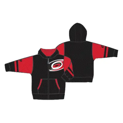 Carolina Hurricanes dětská mikina s kapucí Faceoff Colorblocked Fleece Full-Zip