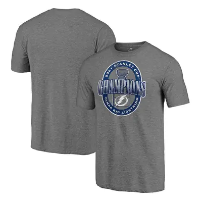 Tampa Bay Lightning pánské tričko stanley cup champions heroic sides tri-blend