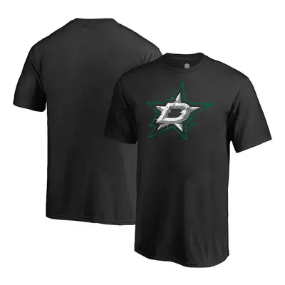 Dallas Stars dětské tričko black Splatter Logo