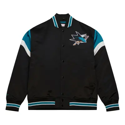 San Jose Sharks pánská bunda NHL Heavyweight Satin Jacket